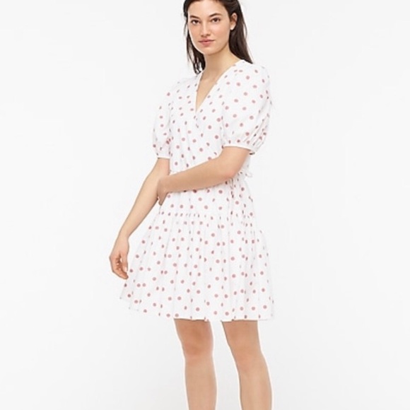 J. Crew Dresses & Skirts - 🩰J. Crew Petite Polka Dot Wrap Dress